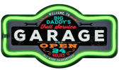 BIG DADDY'S GARAGE - NEON SIGN