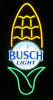 RETRO CORN BUSH LIGHT - NEON SIGN