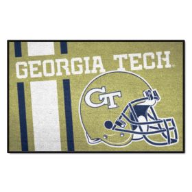 Georgia Tech Uniform Inspired Starter Rug 19"x30"