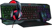 4-IN-1 PRO GAMING KIT HEADPHONES  KEYBOARD  MOUSE - MOUSEPAD