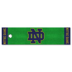 Notre Dame Putting Green Runner 18"x72"