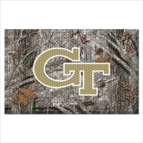 Georgia Tech Scraper Mat 19"x30" - Camo