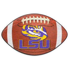 LSU Football Rug 20.5"x32.5"