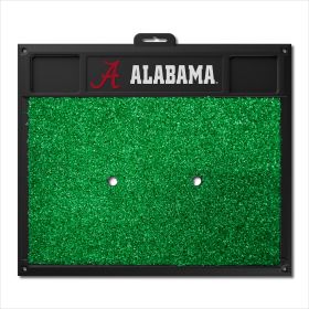 Alabama Golf Hitting Mat 20" x 17"