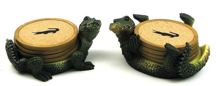 Gator Coaster Set 2 assorted styles Priced Each