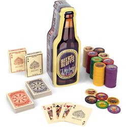 Beers & Bluffs Poker Chip Set