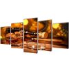 Canvas Wall Print Set Whiskey and Cigar 79" x 39"