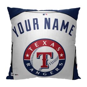 [Personalization Only] OFFICIAL MLB Jersey Personalized Pillow - Texas Rangers