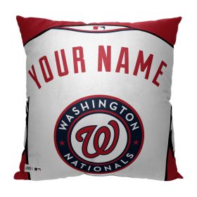 [Personalization Only] OFFICIAL MLB Jersey Personalized Pillow - Washington Nationals