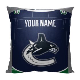 [Personalization Only] OFFICIAL NHL Jersey Personalized Pillow - Canucks