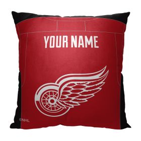 [Personalization Only] OFFICIAL NHL Jersey Personalized Pillow - Red Wings