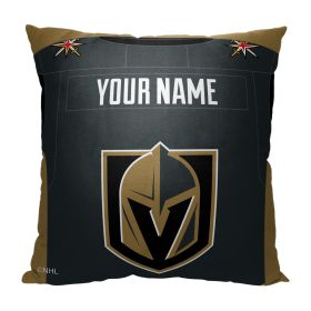 [Personalization Only] OFFICIAL NHL Jersey Personalized Pillow - Golden Knights