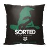 [Personalization Only] WB - Harry Potter - Sorted Slytherin, Personalized 18X18 Printed Throw Pillow