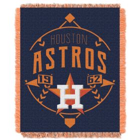 Astros OFFICIAL MLB "Ace" Woven Jacquard Throw Blanket