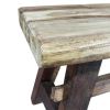 Bench Solid Reclaimed Wood 39.4"x11"x16.9"