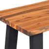 Bench Solid Acacia Wood 63"