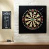 League Pro Sisal Dartboard Starter Kit with Steel Tip Darts & Scoreboard