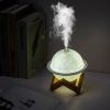 1pc Humidifier USB Small Night Light Desktop Plug-in Bedroom Stars Planets Moon Light