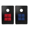 Portable Bean Bag Toss Cornhole Game Set of 2 Boards and 8 Beanbags