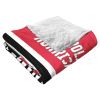 [Personalization Only] OFFICIAL NHL Colorblock Personalized Silk Touch Sherpa Throw Blanket - Carolina Hurricanes