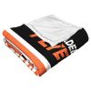 [Personalization Only] OFFICIAL NHL Colorblock Personalized Silk Touch Throw Blanket - Philadelphia Flyers