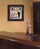 "Beer- Work Week" by Artisan Deb Strain, Ready to Hang Framed Print, Black Frame