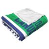 [Personalization Only] OFFICIAL NHL Colorblock Beach Towel - Vancouver Canucks