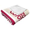 [Personalization Only] OFFICIAL NHL Colorblock Personalized Silk Touch Throw Blanket - Arizona Coyotes