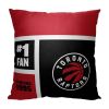 [Personalization Only] OFFICIAL NBA Colorblock Personalized Pillow - Toronto Raptors