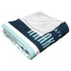 [Personalization Only] OFFICIAL NHL Colorblock Personalized Silk Touch Throw Blanket - Seattle Kraken