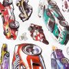 Car Racing - Wall Decals Stickers Appliques Home Decor