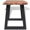 Bench Solid Acacia Wood 63"