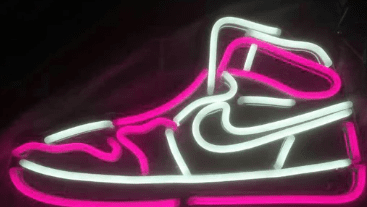 AIR JORDAN - NEON SIGN (Color: Pink)