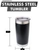 Stainless Steel Tumbler for Hot or Cold Drinks - 4 Color Options