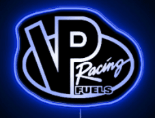 VP RACING FUELS LOGO - NEON SIGN (Color: Blue)