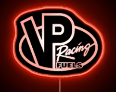 VP RACING FUELS LOGO - NEON SIGN (Color: Red)