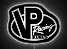 VP RACING FUELS LOGO - NEON SIGN (Color: White)