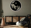 YIN YANG - METAL WALL ART