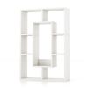 7-Cube Geometric Bookshelf Modern Decorative Open Bookcase