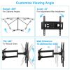 TV Wall Mount Swivel Tilt Full-Motion Articulating Wall Rack For 32in-55in TVs 99lbs Max Bearing