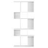 5 Cubes Ladder Shelf Corner Bookshelf Display Rack Bookcase